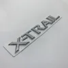 3D Auto Achter Embleem Badge Chrome X Trail Letters Zilveren Sticker Voor Nissan X-Trail Auto Styling250n