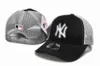 21 Färg Summer Gace Justerable Letter NY Baseball Cap för män och kvinnor Fashionabla justerbara bomullshattar Solskyddsmedel Hat Duck Tongue Hat N18