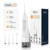 Övrigt munhygien D52 ORAL IRRIGARATOR USB RECHARGEABLE WATER FLOSSER PORTABLE DENTAL WATER JET 300ML VATTANK VATTENSKAPT 4 MODEL TEGNER Cleaner 230731