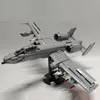 Blocks Fighter Moc Building A 10 Warthog Aircraft Assemble DIY Education Airplane Model Bricks Toys Children Xmas Gift 230731