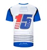 2023 Summer New Motorcycle Racing Dress Short-sleeved T-shirt Team Fans Edition Half-sleeved T-shirt Official with the same style can be customized to increase the size.