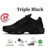 Tn Plus Men Running Shoes Triple White Black Reflective Toggle Utility Unity Jade Ice Mixes of Blues Black Pink Gradients OXFORD Jogging Walking tns Sports Sneaker