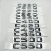 Bakre bagageutrymme Logotyp Emblem Number Letters för Mercedes Benz C Klass C280 C300 C320 C350 C360 C400 W203 W204 W211 W205299I