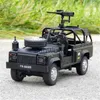 Diecast Model Cars 132 Defender Alloy Reconnaissance Car Model Diecast Metal Military Combat Offroad fordon Armored Car Model Children Toy Gift X0731