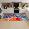 Carpets Modern Kitchen Floor Mat Home Hallway Entrance Doormat Bedroom Bedside Living Room Decor Carpet Bathroom Door Anti-Slip Foot Rug R230728