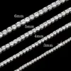 Halsbandsarmband Pass Diamond Tester Iced Out Bling Moissanite Diamond Hip Hop Jewelry 925 Silver Tennis Chain -1