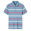 Mannen Polo 2023 Mode 95% Katoenen Polo Shirt Voor Mannen Business Zomer Casual T-shirt Multi-color Koreaanse Kleding