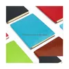 Notepads Pu Leather Colorf Writing Notebook Journal Diary Notebooks Daily Notepad Travel For Students Stationery Birthday Gift Drop De Otgje