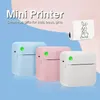 Mini Printer Portable Wireless BT Thermal Photo For IOS Android Mobile Phone, Inkless Printing Gift Study Notes Label Receipt