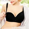 Reggiseno intimo per maternità Reggiseno per aumento del seno traspirante Reggiseno per aumento del seno precedente per le donne incinte Reggiseno per aumento del seno con chiusura laterale Z230801