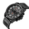 Fashion designer 8291 hot-selling new sports men's watch belt six-pin calendar waterproof watch