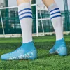 Kids Mercurial Voetbalschoenen Heren Dames High Top Voetbalschoenen Jeugd Trainingsschoenen Grote Maat 31-48 Blauw Groen Rood