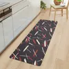 Nueva alfombra antideslizante con estampado 3D, alfombrilla para el suelo de la cocina, decoración para sala de estar, alfombra para el hogar, pasillo, entrada, felpudo, puerta de balcón R230731