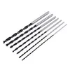 7 st x Long Wood Drill Bit Set 4mm 5mm 6mm 7mm 8mm 10mm 12mm 300mm Brad Point Professional Bits296i