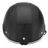 Cascos de motocicleta Medio casco de motocicleta Gorra de béisbol Estilo Casco de media cara Bicicleta eléctrica Scooter AntiUV Seguridad Casco Accesorios de motocicleta x0731