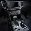 For Volkswagen VW Teramont Atlas Interior Central Control Panel Door Handle Carbon Fiber Stickers Decals Car styling Accessorie231Z