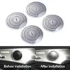 4pcs Car Audio Speaker Car Door Loudspeaker Trim Cover For Mercedes Benz 2015-2018 C Class W205 GLC 2016-2018 E-Class Stainless st2846