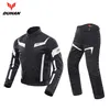 DUHAN Homens Jaqueta de Motocicleta + Calça Respirável Jaqueta de Corrida Moto Combinações Conjunto de Roupas de Equitação, D-06 314v