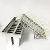 Células Batch Aço Inoxidável Congelado Molde para Fabricante de Sorvete Molde para Picolé Comercial DIY Sticks Titular113211