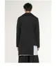 Herrgravrockar och vårens höstens ursprungliga modemärke Dark Korean Street Mid-längd huva Coat Cloak Windbreaker Jacket Male Trend
