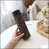 Water Bottles Fashion Thermos Temperature Display Vacuum Cup Outdoor Travel Stainless Steel Kettle Lcd Touch Sn Gift Drop Delivery Hom Dhj32