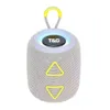 Portabla högtalare Nya trådlösa Bluetooth Cool Colorful Light Outdoor Portable Heavy Bass Card Mini Sound System R230731