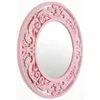 Wall Stickers Bubblegum Pink Round Transitional 235inch Mirror 230731