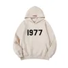 2023 디자이너 Fear God God Hoodie Black Men Women 1977 뜨개질 ES 스웨터 겨울 오버 사이즈 가을 소년 스케이트 보드 984 6wp5