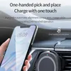 Magnetisk trådlös bil 15W laddningsfäste för iPhone 12mini 12 Pro Max Magsafing Fast Charging Wireless Charger Car Phone Holder316h