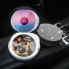 Organizador de carro 2021 Portátil Luxo CD Case Holder Pano Oxford Bolsa De Armazenamento De Disco DVD Bling Acessórios Para Mulher 278V