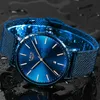 Autres Montres LIGE Femmes Montres Top Marque De Luxe Montre Étanche De Mode Dames En Acier Inoxydable Montre-Bracelet Casual Quartz Horloge Reloj Mujer J230728