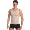 Body Shapers pour hommes Be-In-Shape Gilet amincissant Shaper Posture corrective Contrôle du ventre Chemise de compression Perte de poids Sous-vêtements Corset