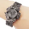 Wristwatches Sdotter Pulsera Hombre XINHUA Stainless Steel Dial Quartz For Women Fashion Bracelet Watches Flower Bangle Watch