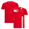 F1 Formel 1 Kortärmad t-shirt ny racing kostym sport rund hals t-shirt anpassad stil stor storlek polyester snabbtorkning297z