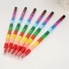 Ensemble de stylos marqueurs de peinture métallique de 12 couleurs stylo marqueur de peinture acrylique pour la fabrication de cartes, stylos de peinture de roche stylo d'art de bricolage de roche de verre