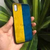 Cas de téléphone portable Drapeau de l'Ukraine Coque de téléphone au design unique pour Iphone 13 12 Mini 11 Pro XS Max Hard Mobile Shell 8 7 Plus 5S 6S X XR 10 SE Couverture x0731