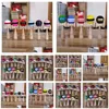 Party Favor Sales Stripes Line Kendama Ball Big Size 18.5x6cm Japan Traditional Wood Game Toy Education Gift Toys Drop Delivery H DH9LO