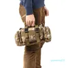 야외 전술 가방 군용 몰 배낭 방수 방수 옥스포드 캠핑 하이킹 허리 여행 어깨 팩