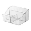 Storage Boxes Skin Care Products Shelf Transparent Bathroom Box Desk Acrylic Cosmetic Case