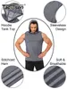 Mens Hoodies Sweatshirts Tacvasen Cotton Fitness Muscle Tank Topps ärmlösa huvtröjor Tshirts Summer Gym Workout Training Vests 230731