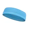 Bandane Sport Yoga Sweatband Unisex Elastico Palestra Ciclismo Basket Sudore Fascia Donna Uomo Fitness Traspirante Sicurezza Fascia per capelliBandane