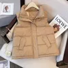 Chalecos de mujer ZXRYXGS temperamento abajo algodón chaleco chaqueta 2023 Otoño Invierno abrigo exterior cuello de pie