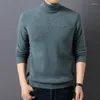 Maglioni da uomo Pullover di qualità Dolcevita Top Maglione Autunno Inverno Merino Pura lana lavorata a maglia Man Keep Warm Jumper