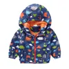 Jackets Children Autumn Spring Kids Outerwear Coats Cute Dinosaur Cartoon For Boys Baby Girls Windbreaker 1 7T 230731