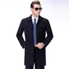 Płaszcze męskie 2023 Kurtka wiosenna i jesienna duża rozmiar Trenchcoat Men Long Płaszcz Business Casual Male Clothing Jaqueta FCY4685
