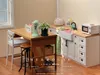 Outils atelier 1/6 maison de poupée modèle meubles accessoires mini modèle table de cuisine/table de rangement 230731