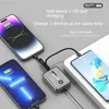 Mobiltelefon Power Banks 10000mAh Power Bank Portable PD20W Fast Charging Poverbank Externt Battery Pack Charger Compatible med iPhone Huawei L230731