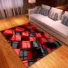 Teppiche Teppich Wohnzimmer Zuhause Schlafzimmer Dekor Kinder Matte auf dem Boden Kinderzimmer 3D dreidimensionales Muster Flur Großer Teppich Tapis R230731