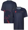 Nieuwe F1 raceauto body shirts zomer shirts met korte mouwen dezelfde stijl op maat