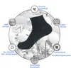 Chaussettes pour hommes Chaussettes en coton pour hommes Chaussettes d'été respirantes de haute qualité Chaussettes pour hommes Calcetines Sokken Plus chaussette grande taille 45 48 230729